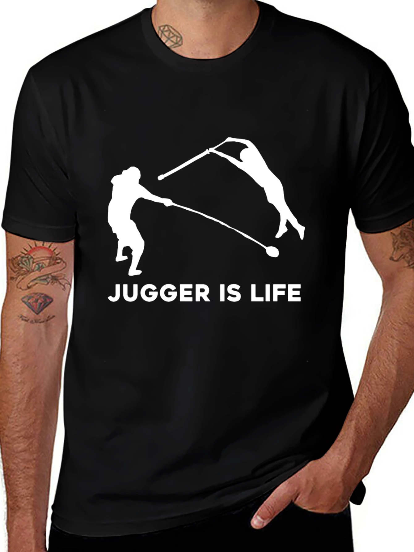 Jugger is Life Black T-Shirt
