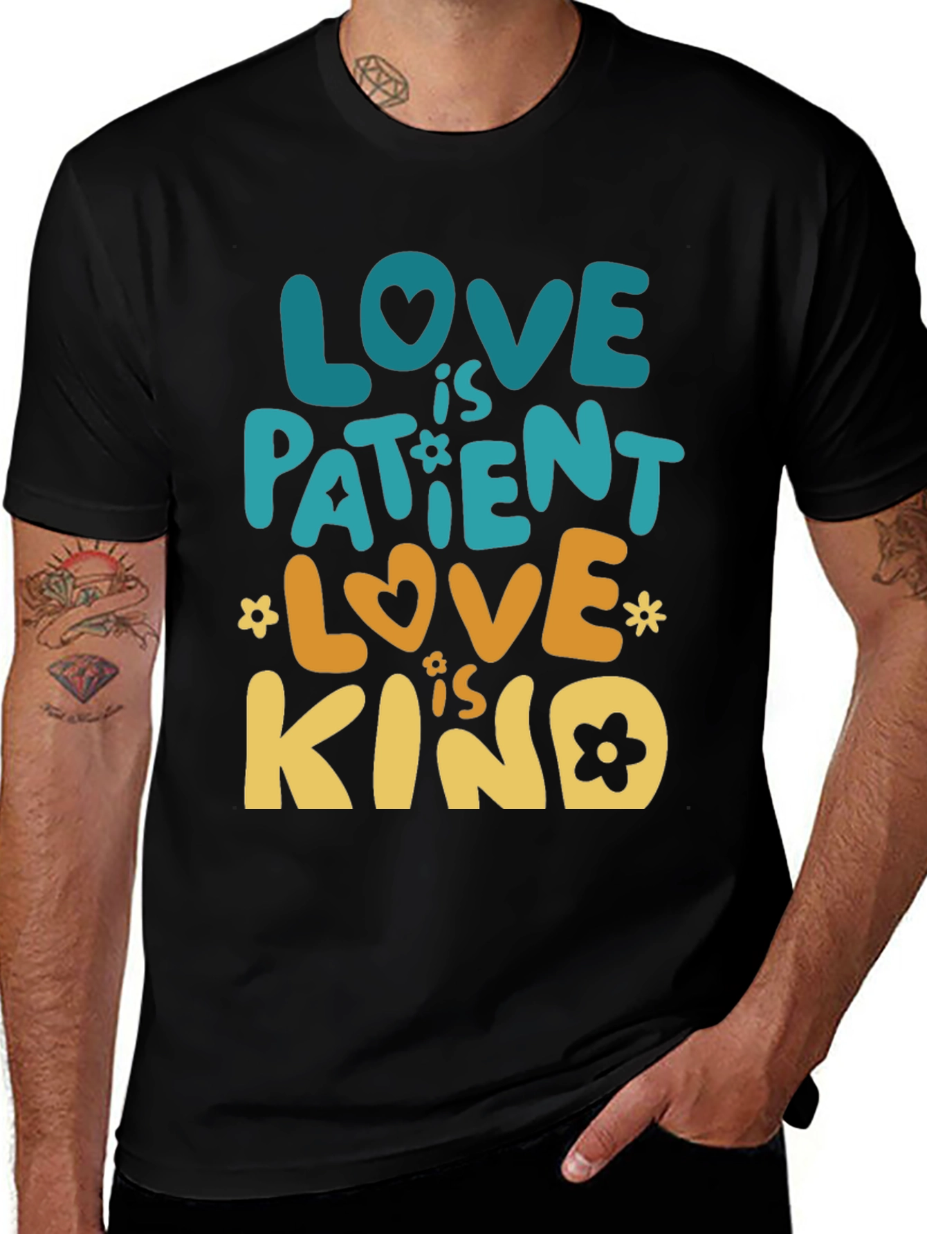 Love is Patient Love is Kind Graphic Tee