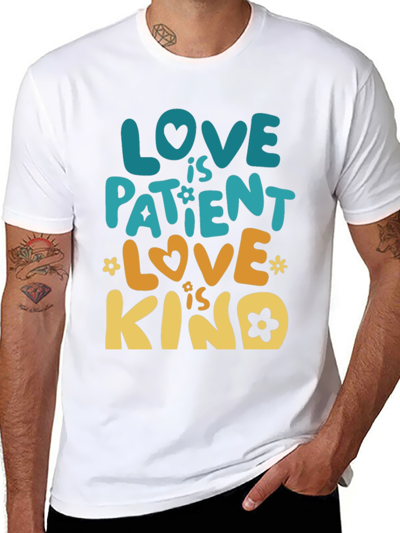 Love is Patient Love is Kind Graphic Tee