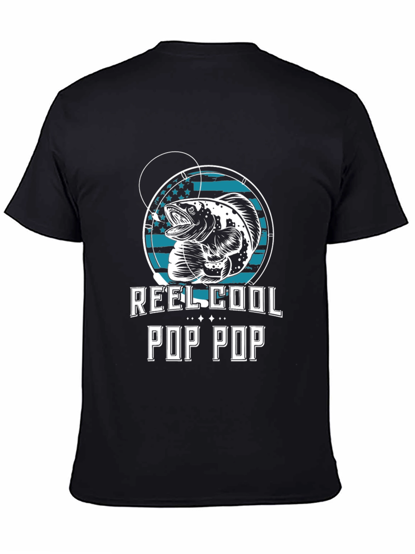 Reel Cool Pop Pop Fishing T-Shirt