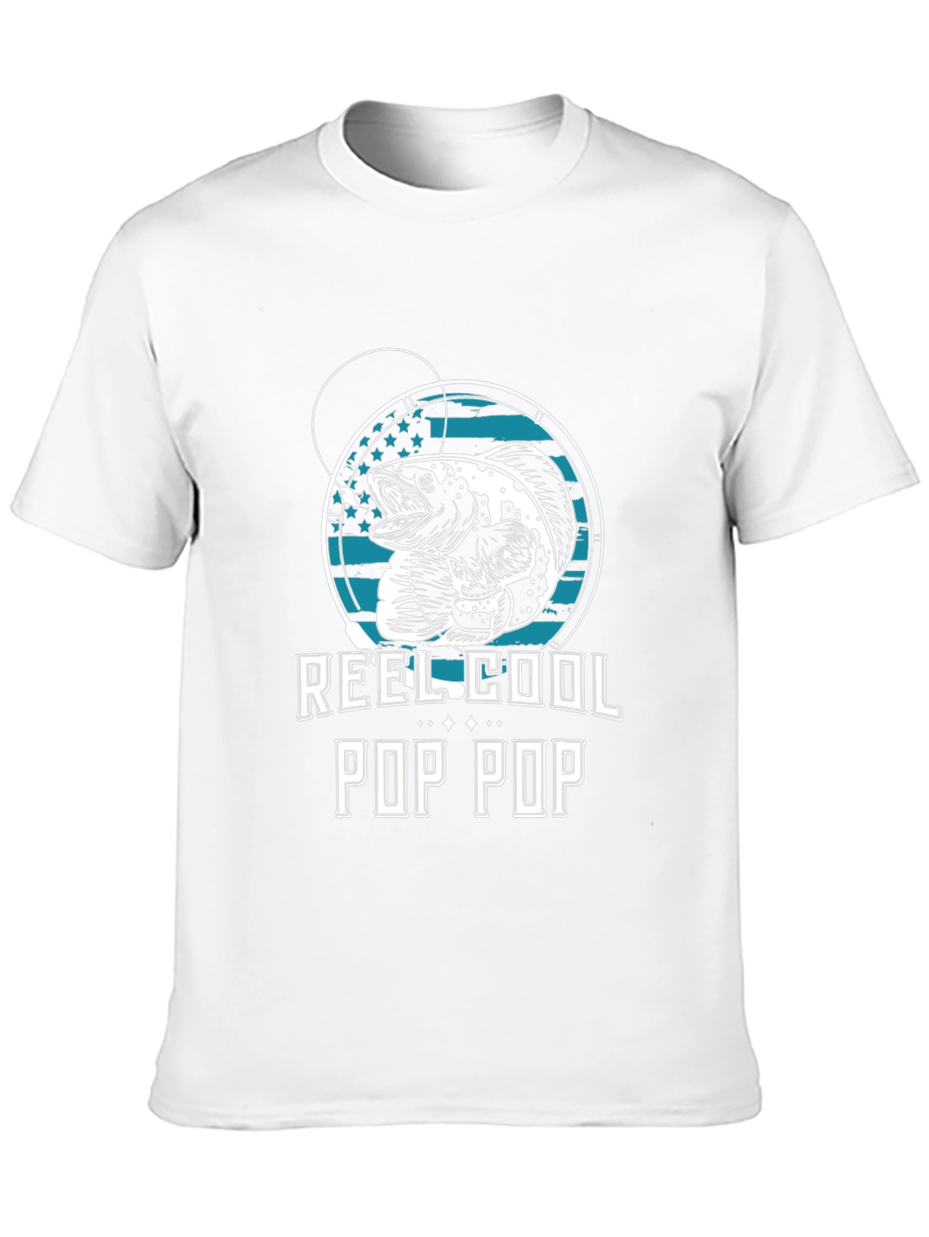 Reel Cool Pop Pop Fishing T-Shirt