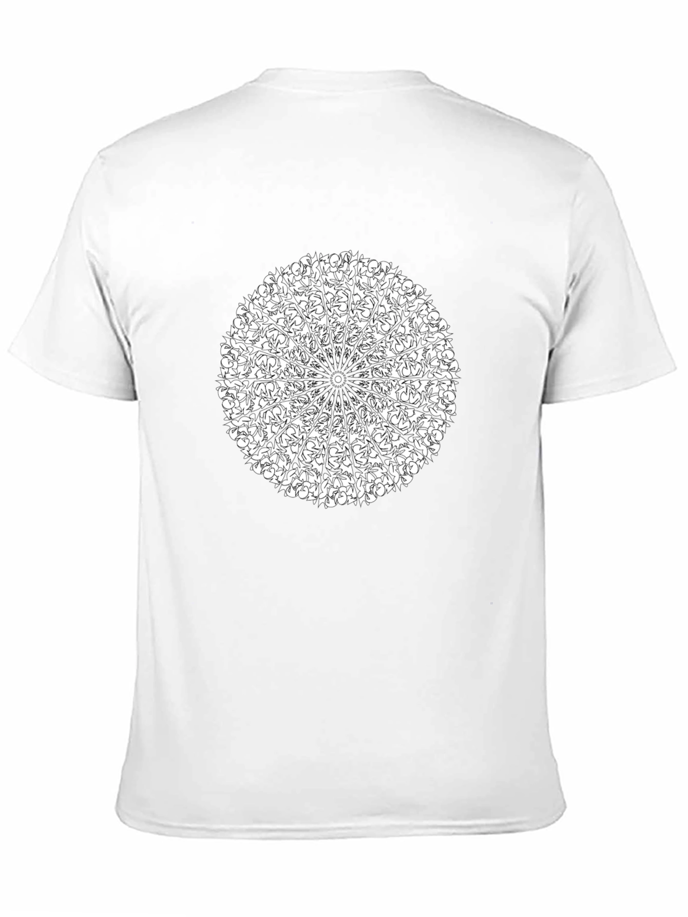 Mandala Graphic Black T-Shirt