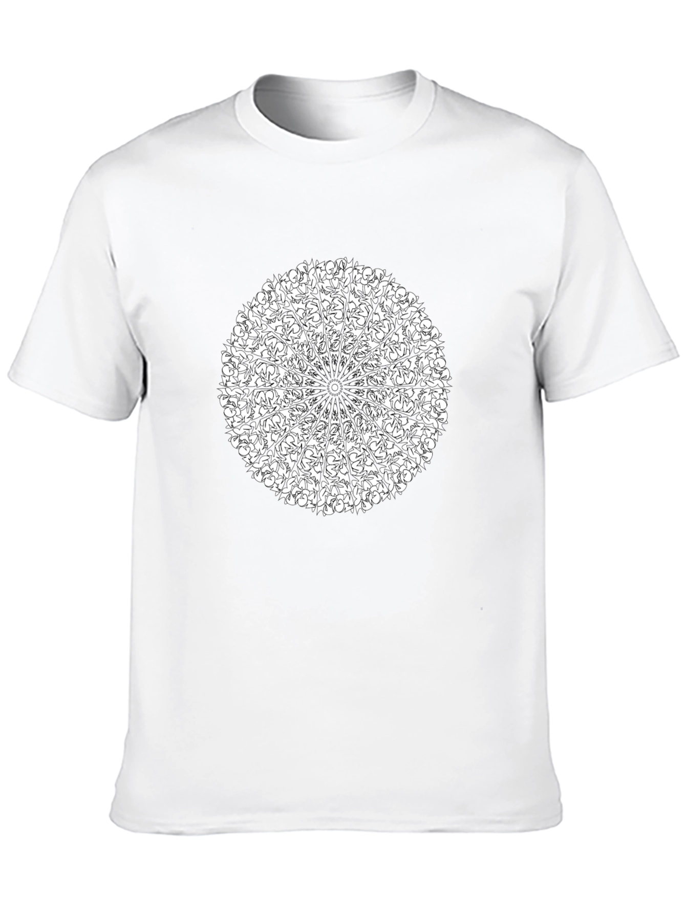 Mandala Graphic Black T-Shirt
