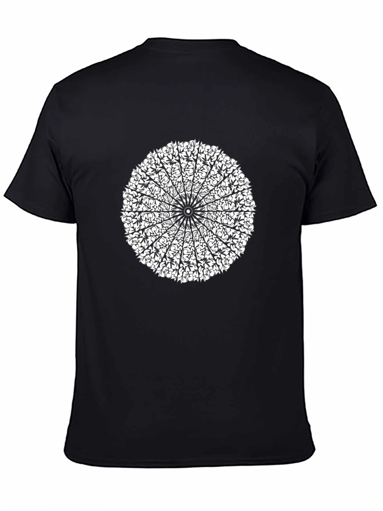Mandala Graphic Black T-Shirt