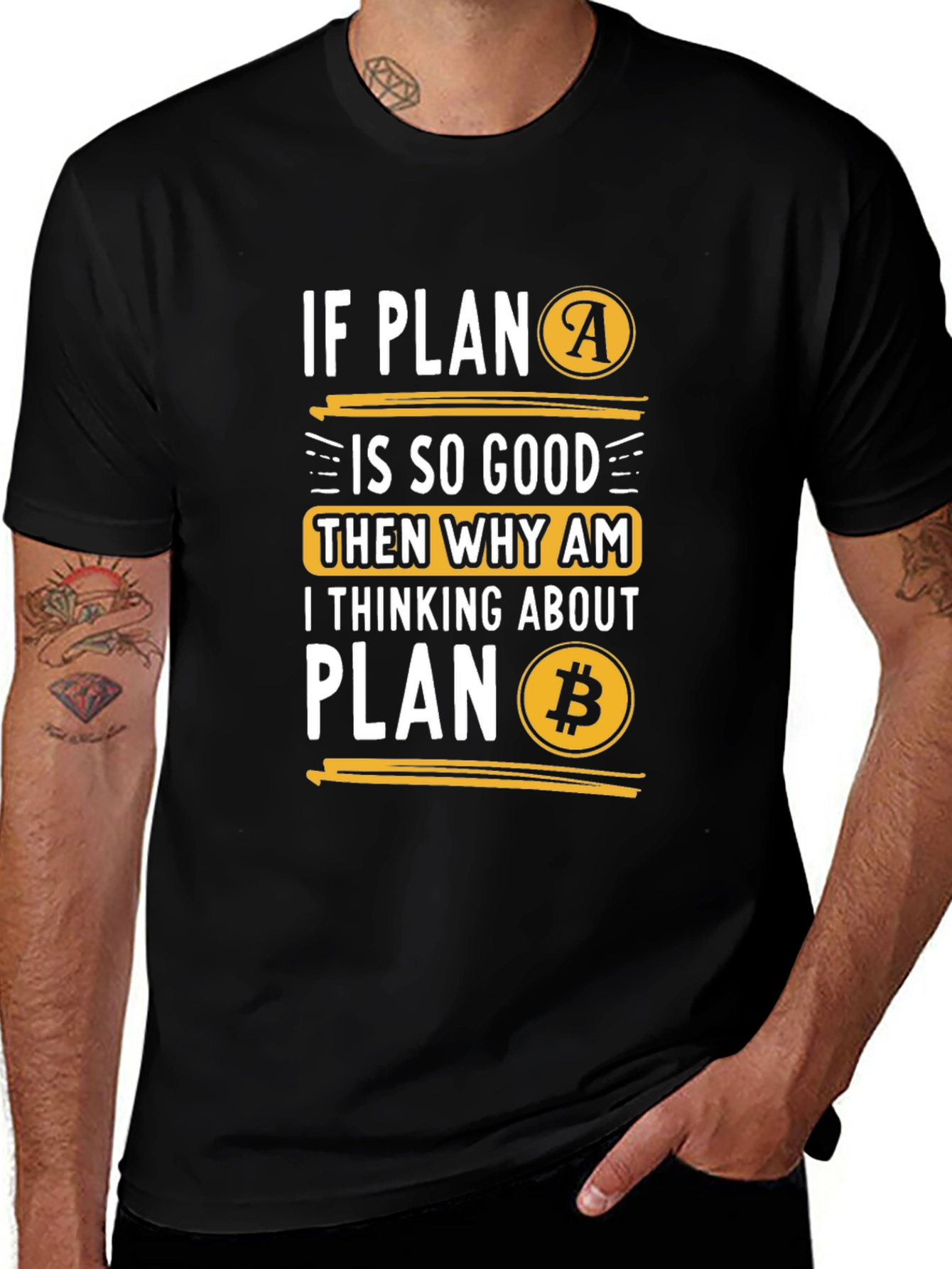 Plan B Bitcoin T-Shirt