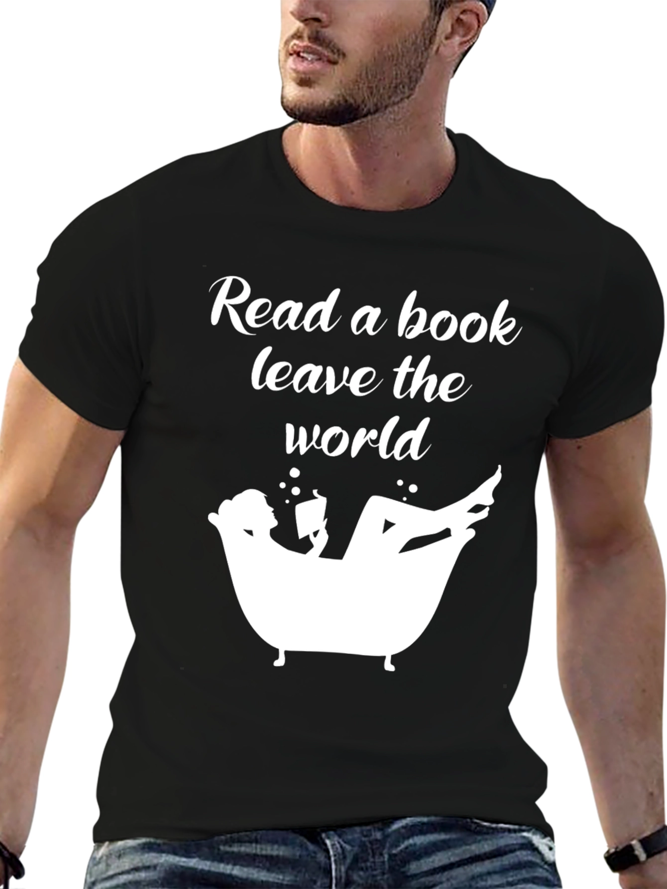Read a Book T-Shirt - Relax in Style!