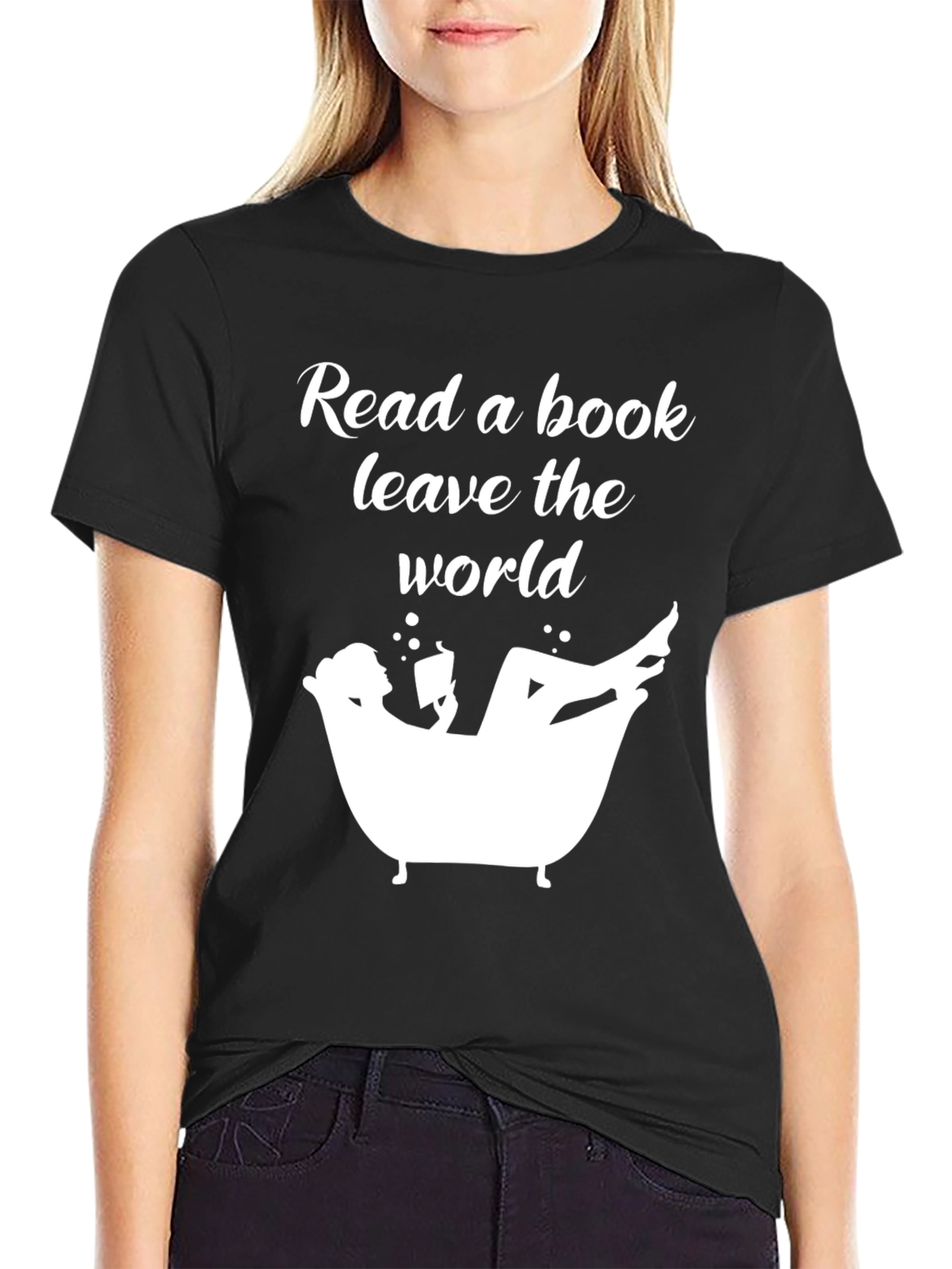 Read a Book T-Shirt - Relax in Style!