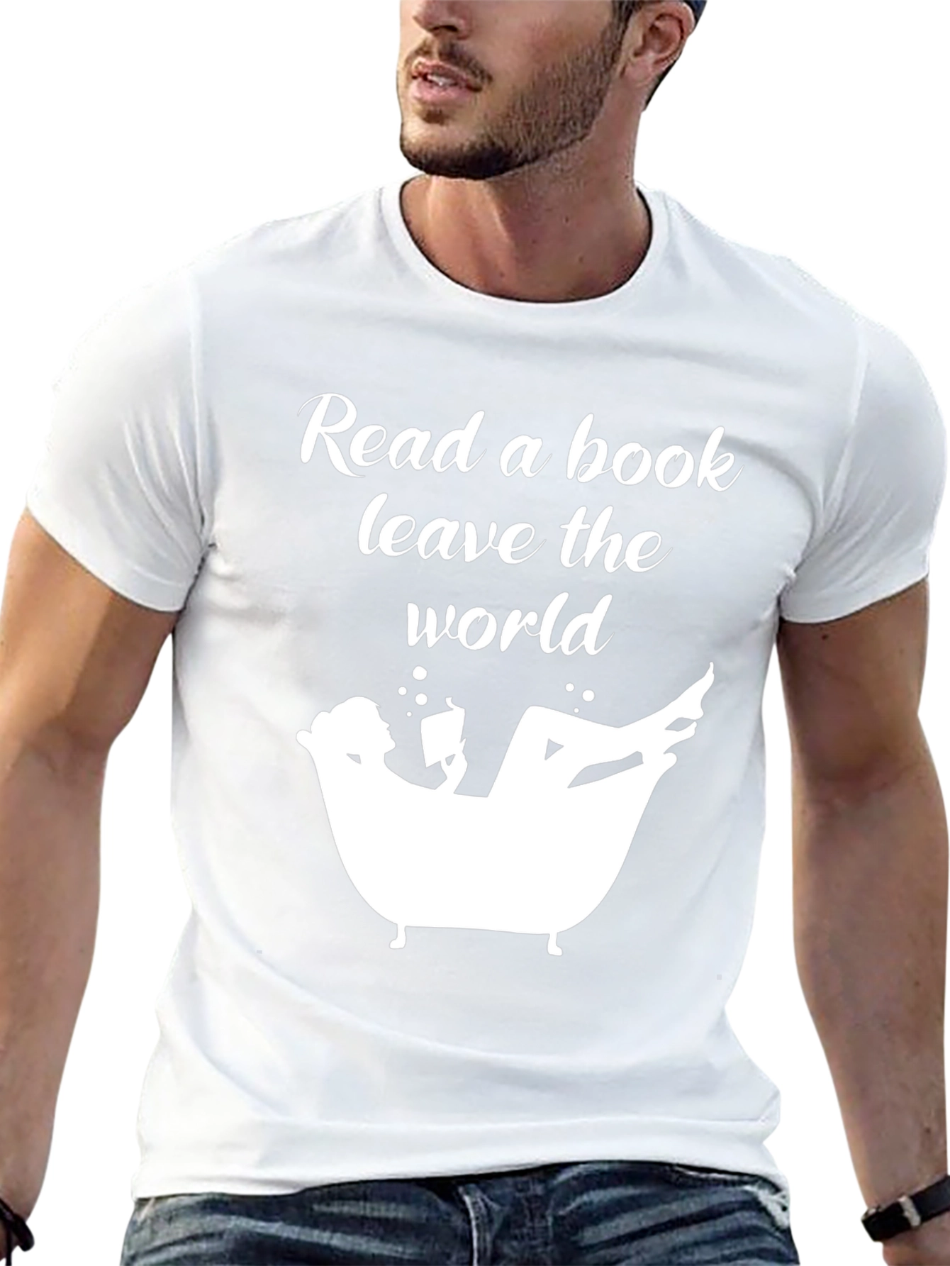Read a Book T-Shirt - Relax in Style!