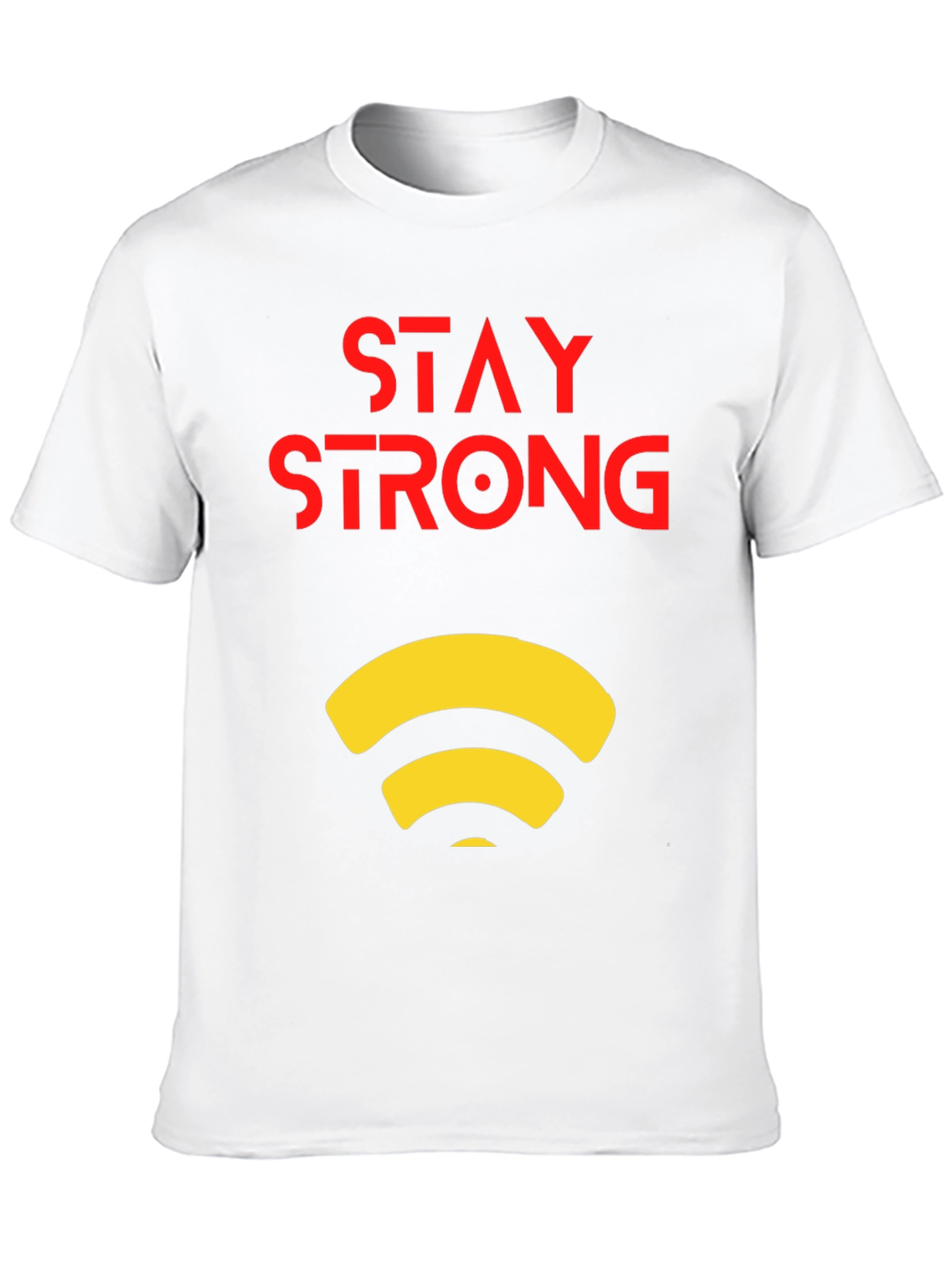 Stay Strong Graphic Tee - Modern Design
