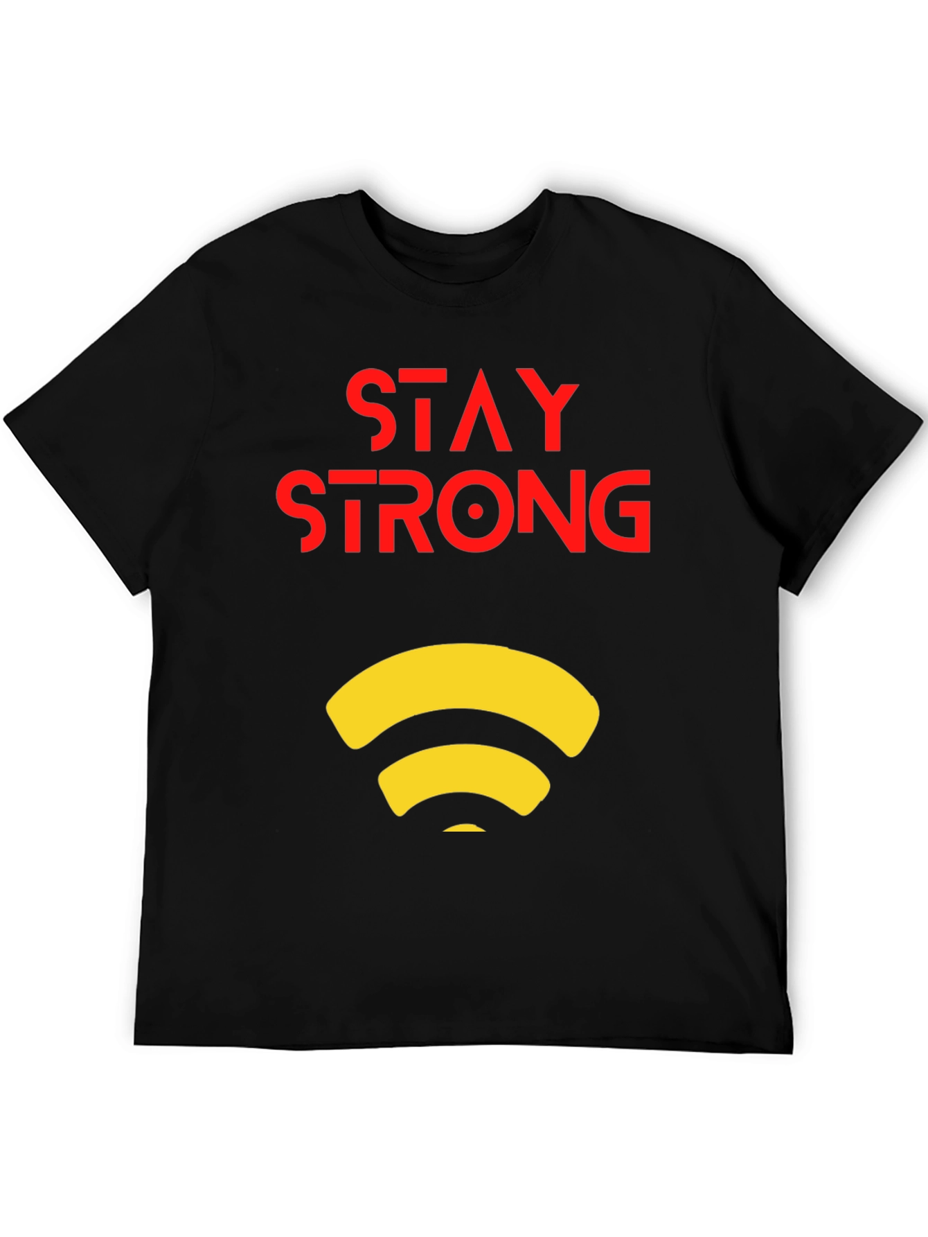 Stay Strong Graphic Tee - Modern Design