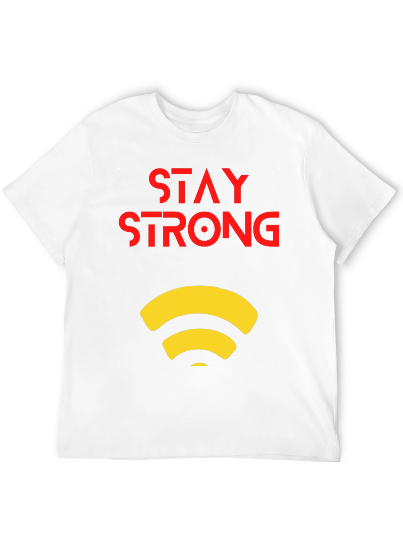 Stay Strong Graphic Tee - Modern Design