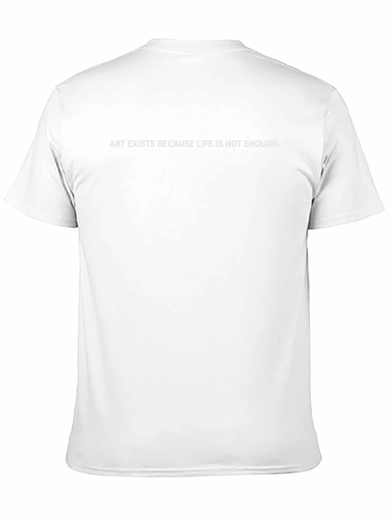 Art Exists Graphic Tee - Premium Black T-Shirt
