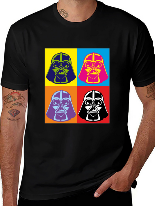 Darth Vader Pop Art T-Shirt - Black Star Wars Tee