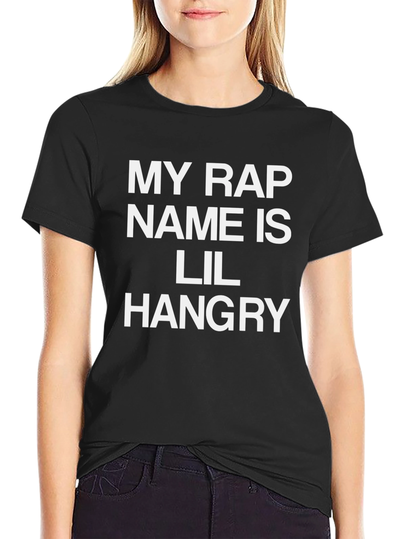 Lil Hangry Rap Name T-Shirt - Funny Novelty Tee