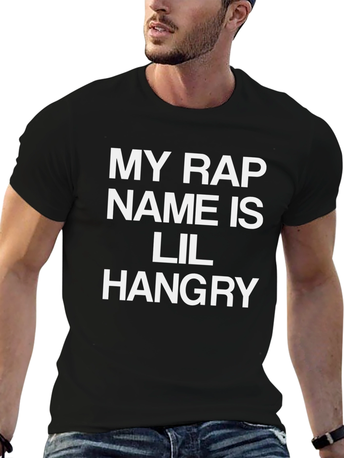 Lil Hangry Rap Name T-Shirt - Funny Novelty Tee