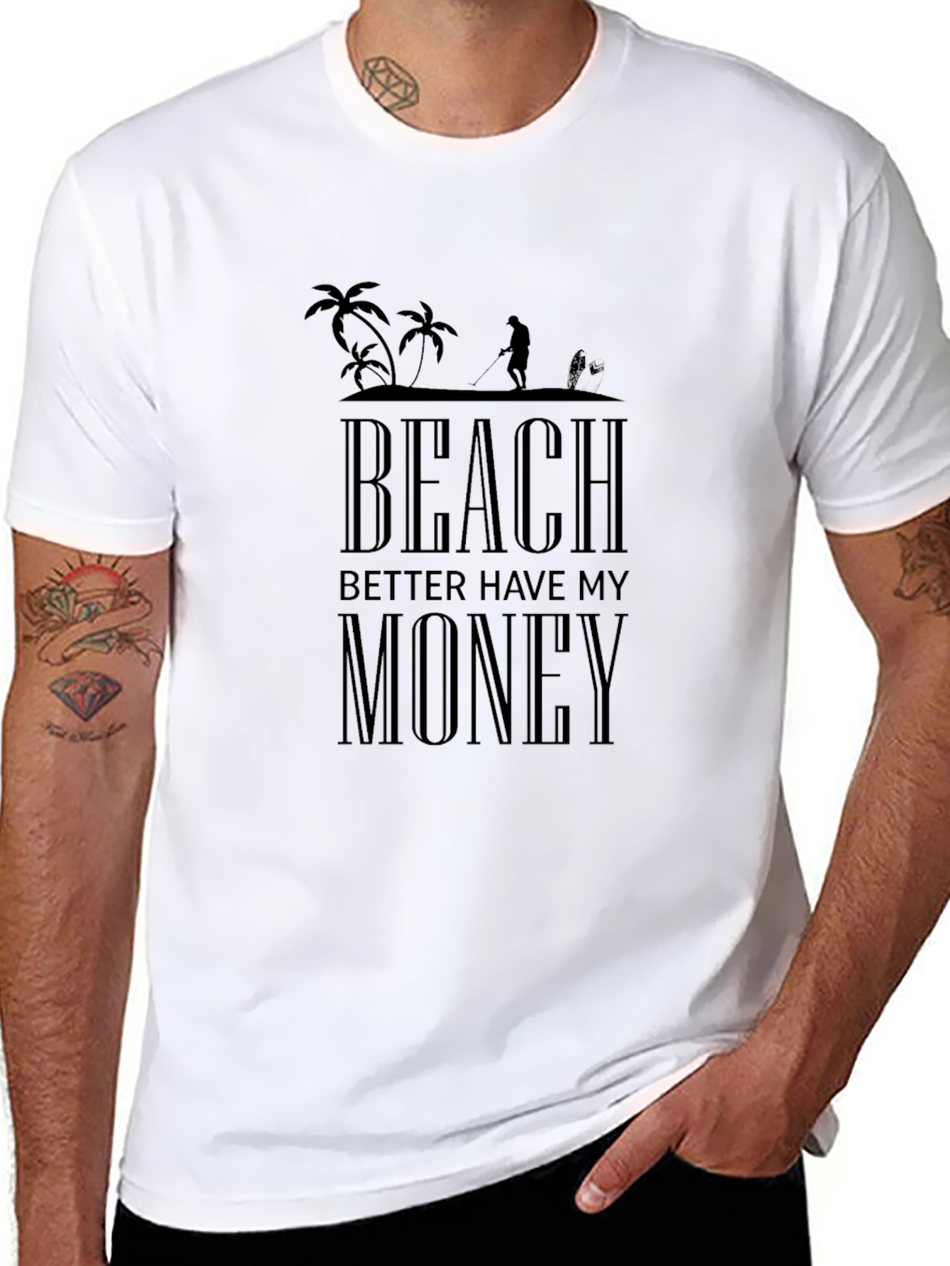 Beach Better Have My Money Graphic Tee