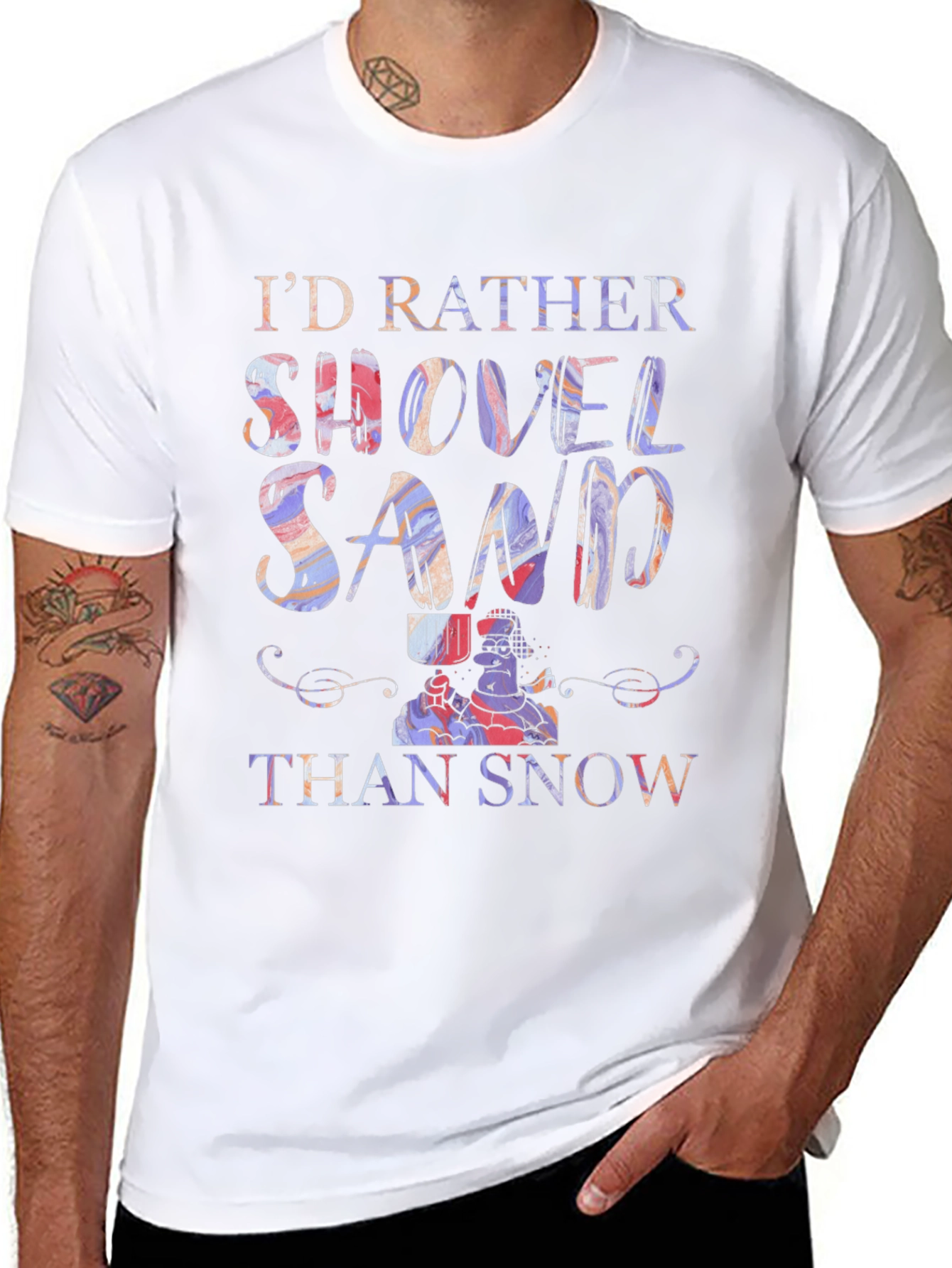 Shovel Sand Graphic Tee