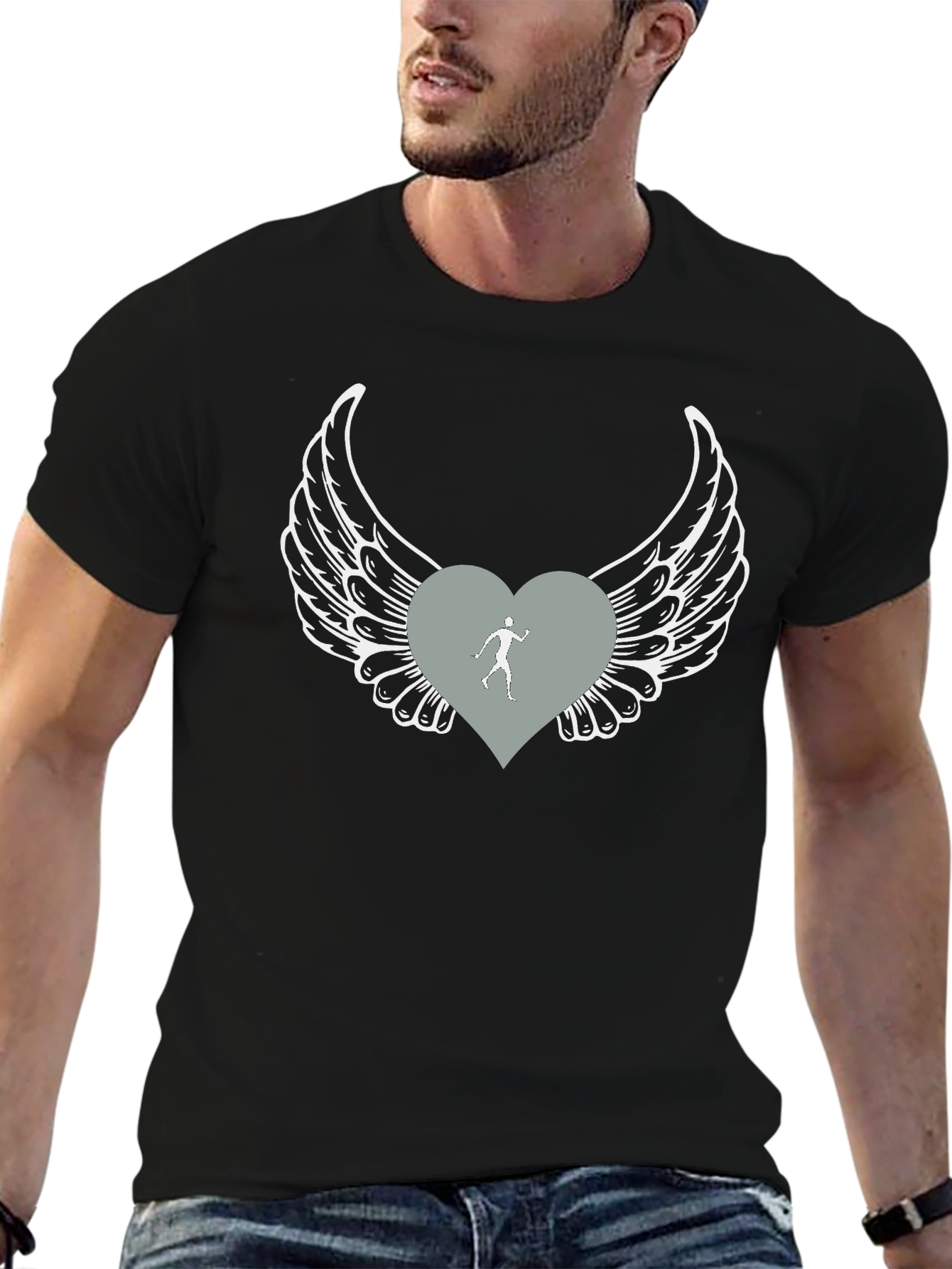 Heart & Wings Graphic Tee - Unisex