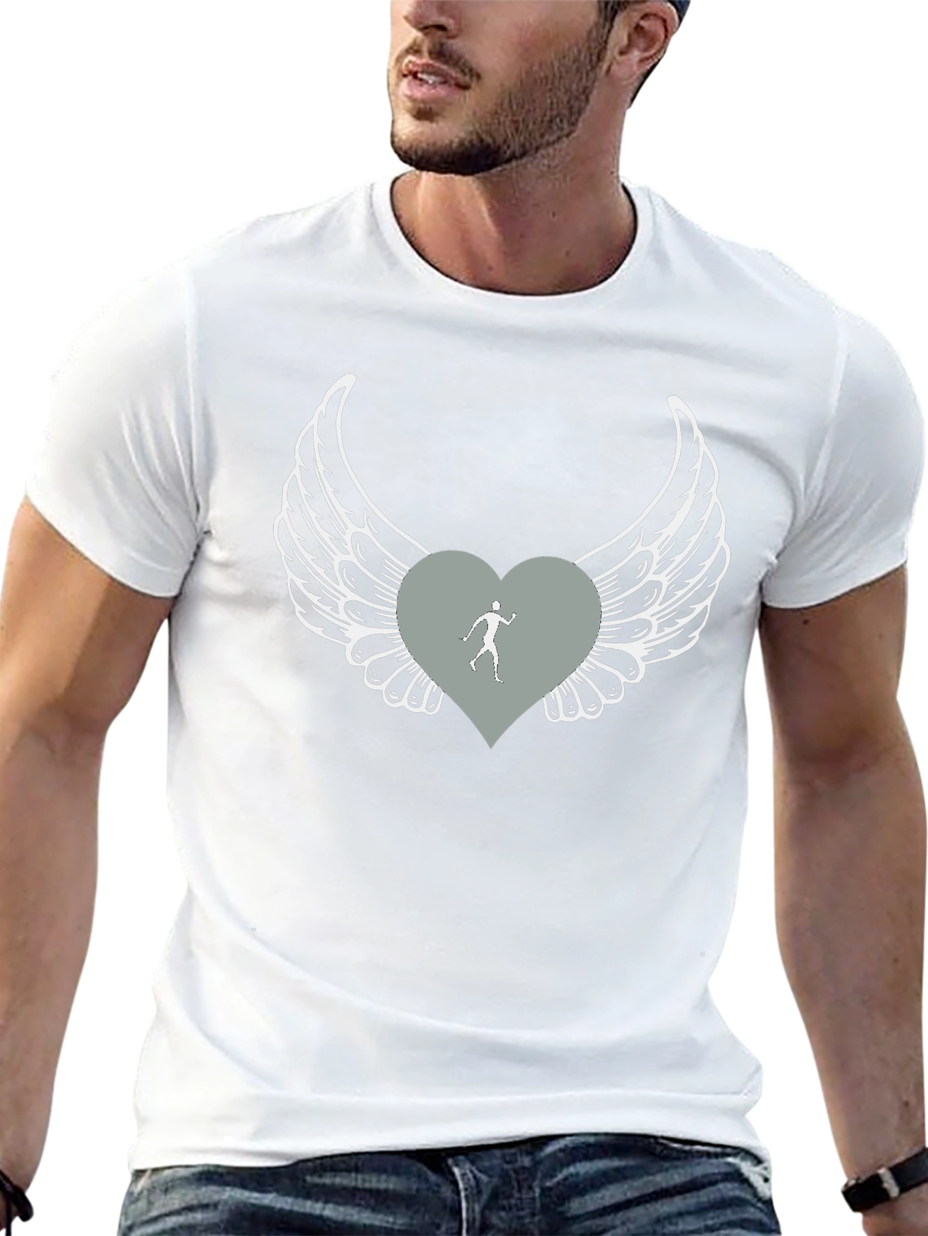 Heart & Wings Graphic Tee - Unisex