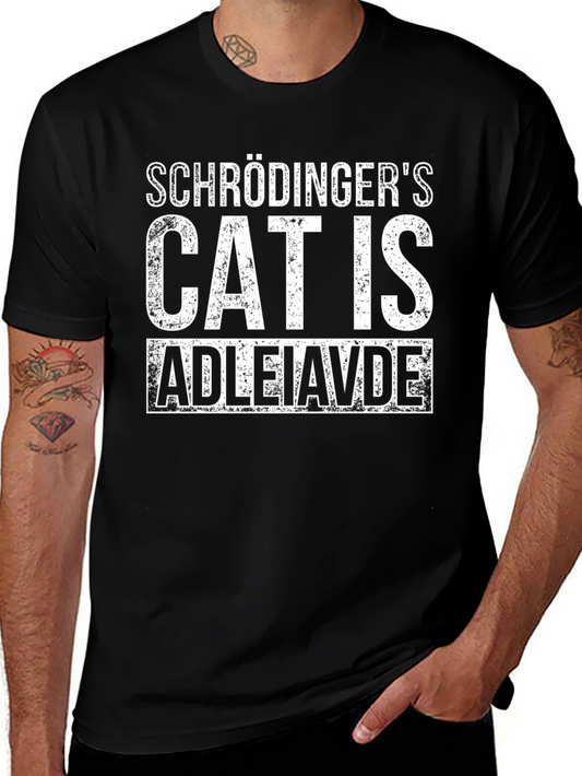 Schrödingers Cat is Alive/Dead T-Shirt