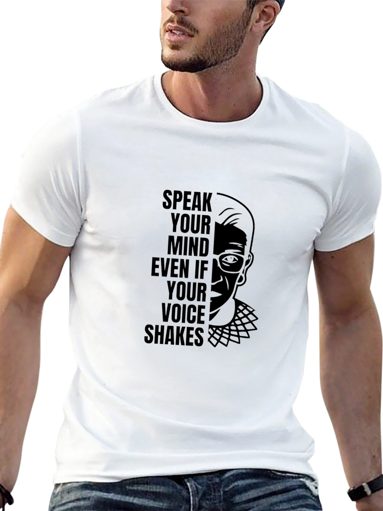 Speak Your Mind RBG T-Shirt - Empowering Womens Tee