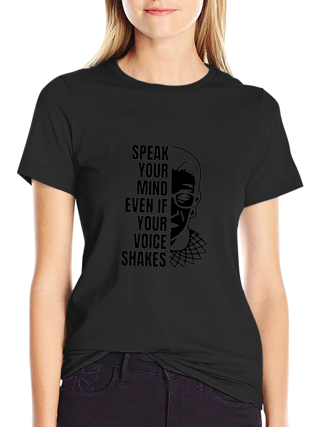 Speak Your Mind RBG T-Shirt - Empowering Womens Tee