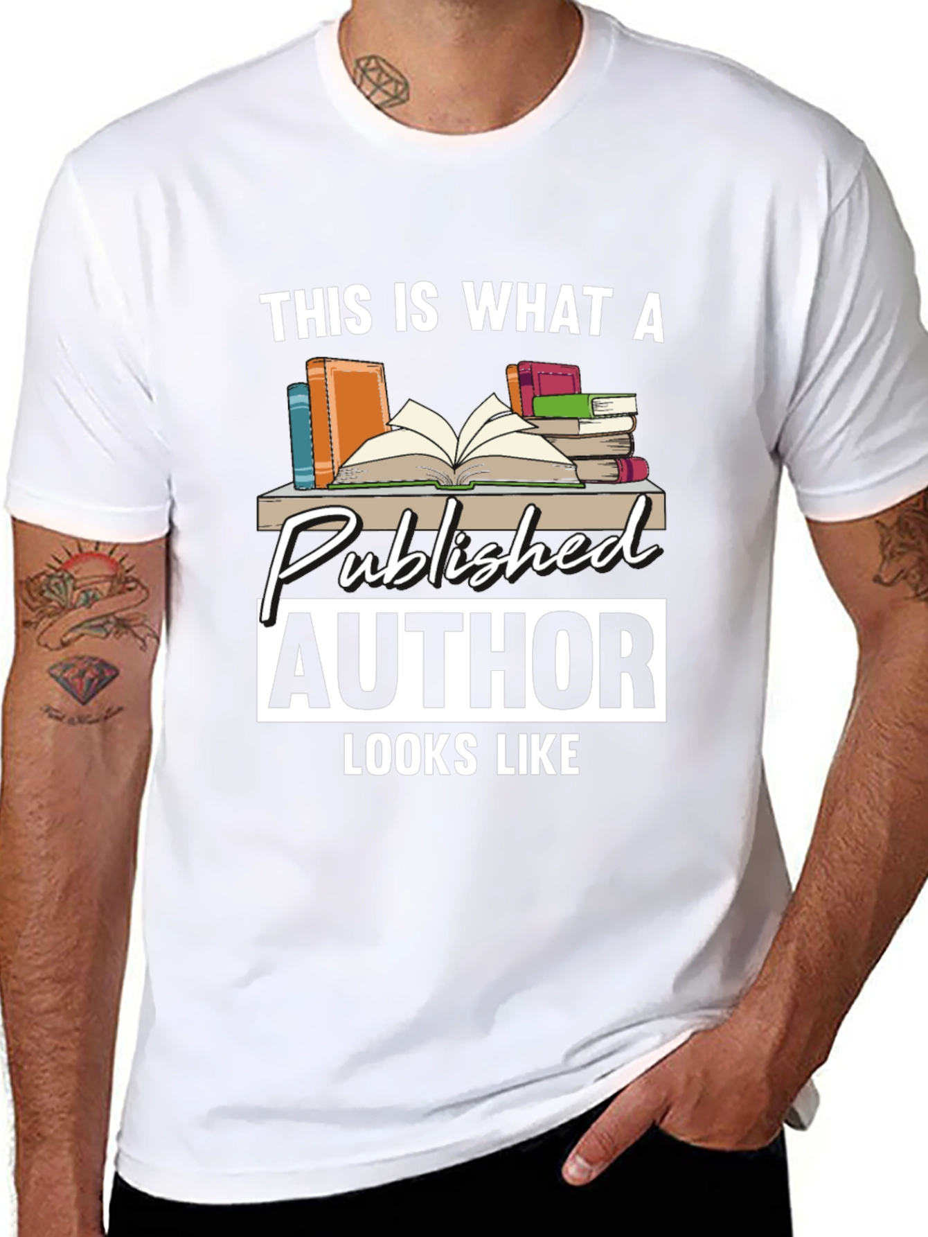 Published Author T-Shirt: Literary Gift for Writers