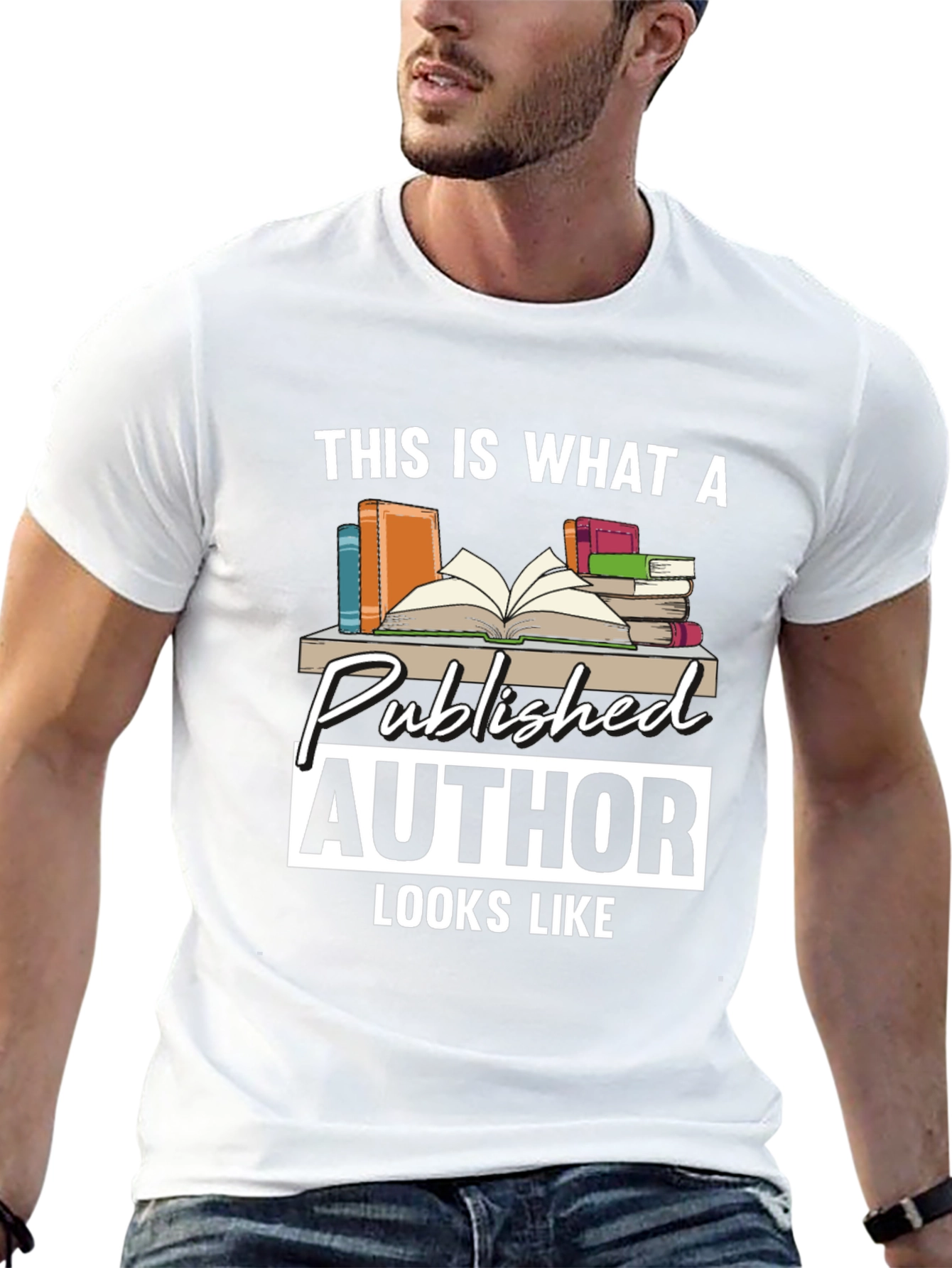 Published Author T-Shirt: Literary Gift for Writers