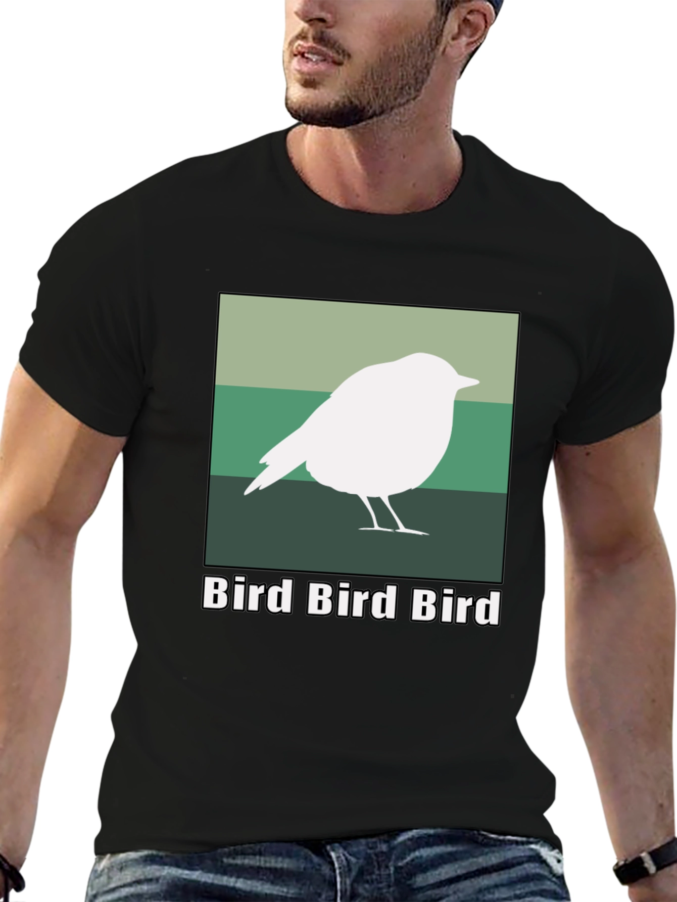 Bird Graphic Tee - Nature Lovers T-Shirt
