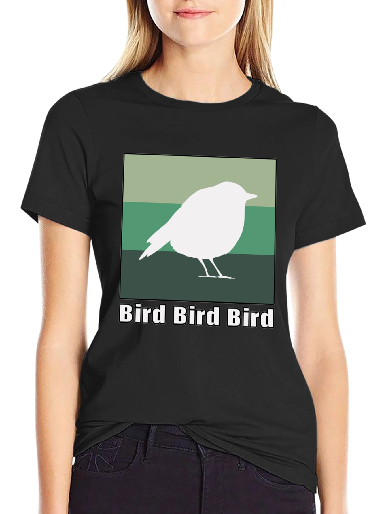 Bird Graphic Tee - Nature Lovers T-Shirt