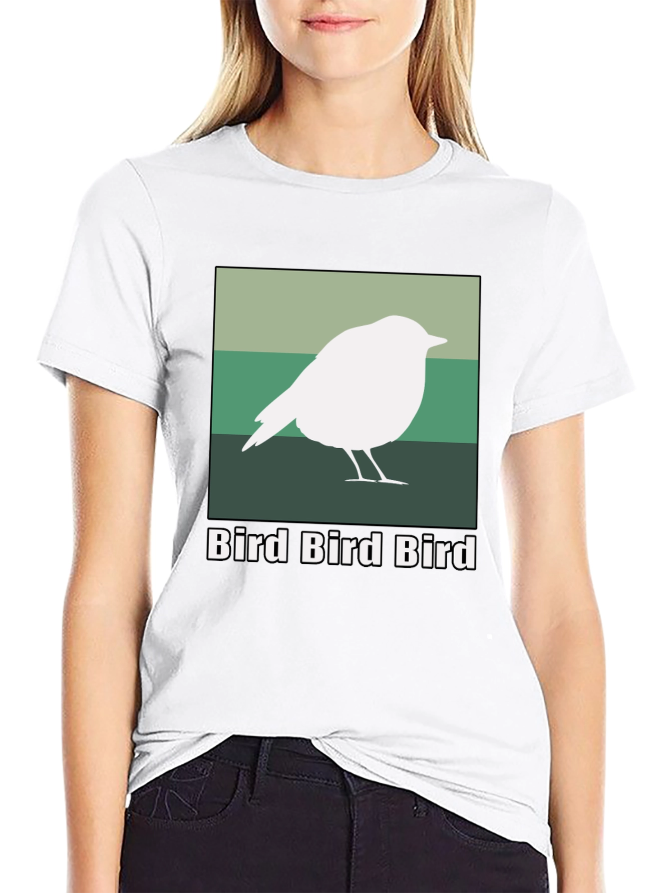 Bird Graphic Tee - Nature Lovers T-Shirt