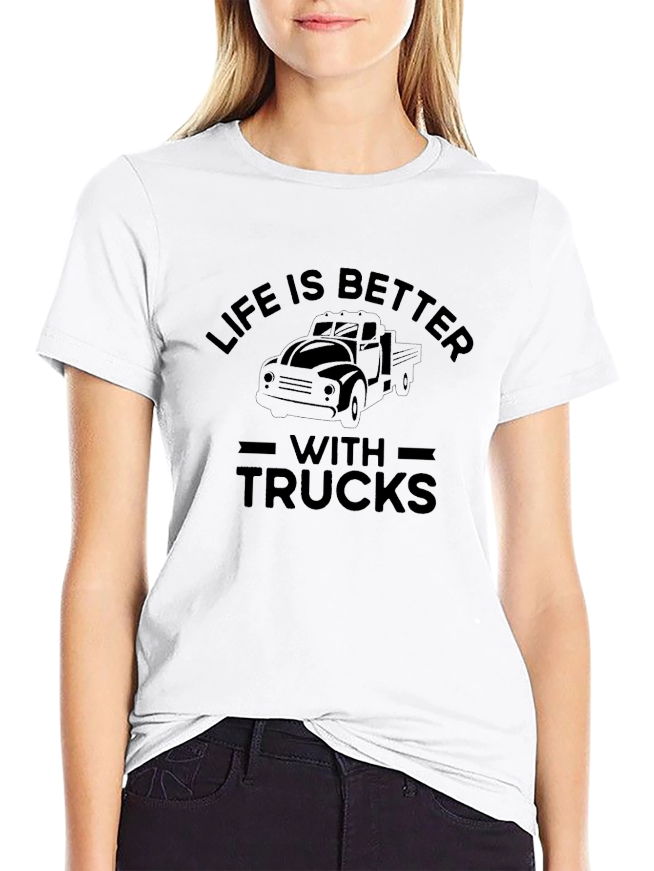 Life is Better with Trucks T-Shirt
