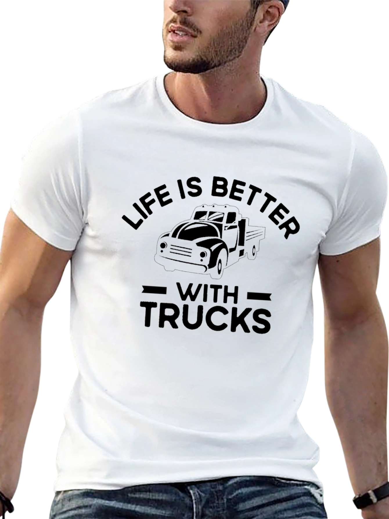 Life is Better with Trucks T-Shirt