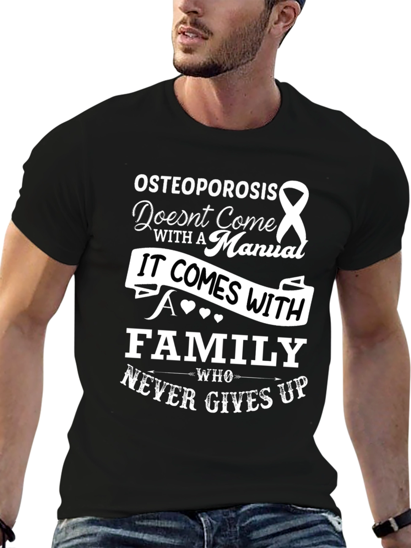 Osteoporosis Awareness Family T-Shirt
