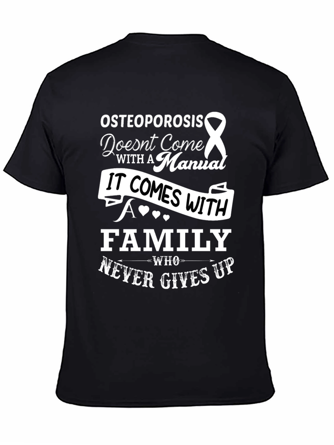 Osteoporosis Awareness Family T-Shirt