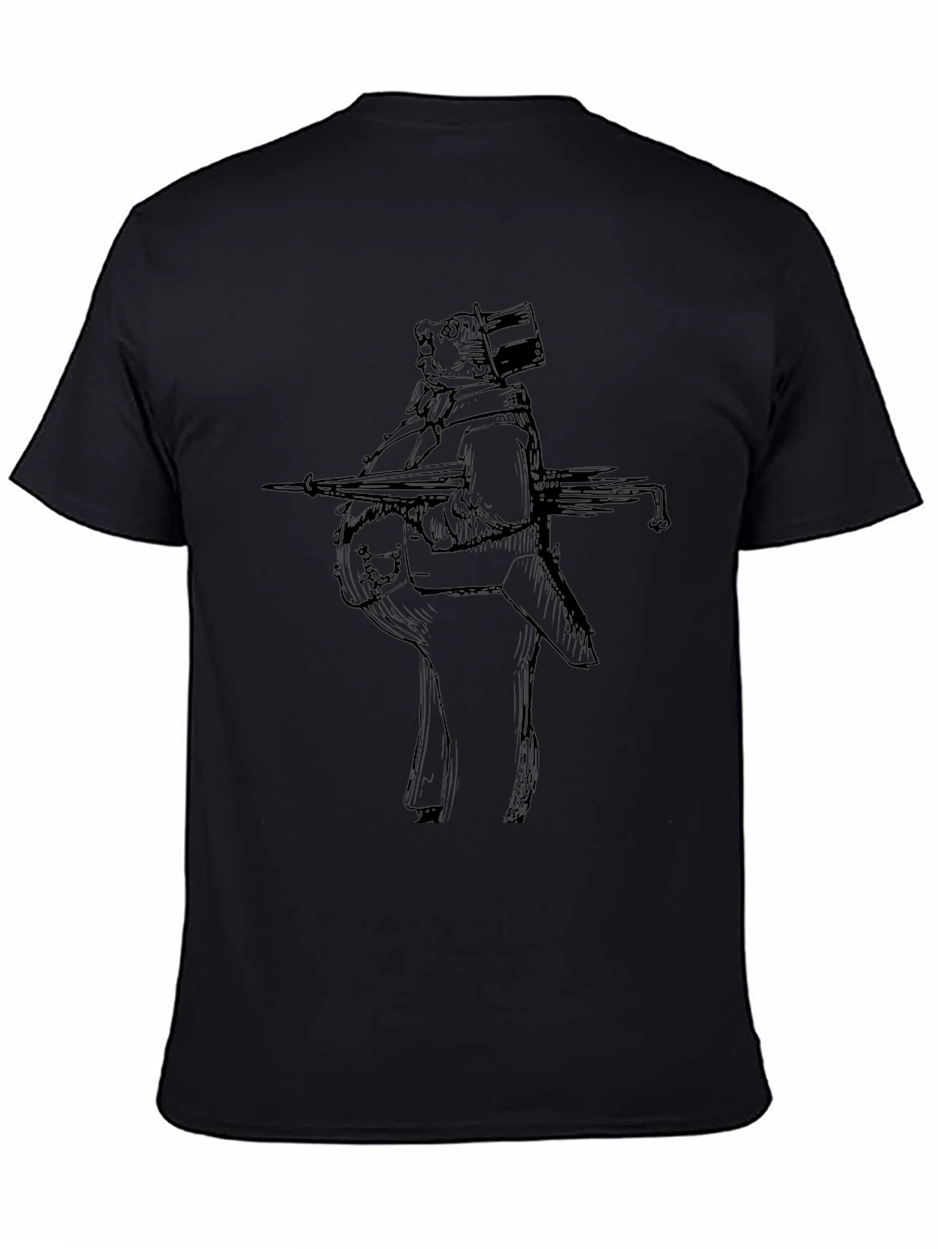 Whimsical Animal Illustration Tee