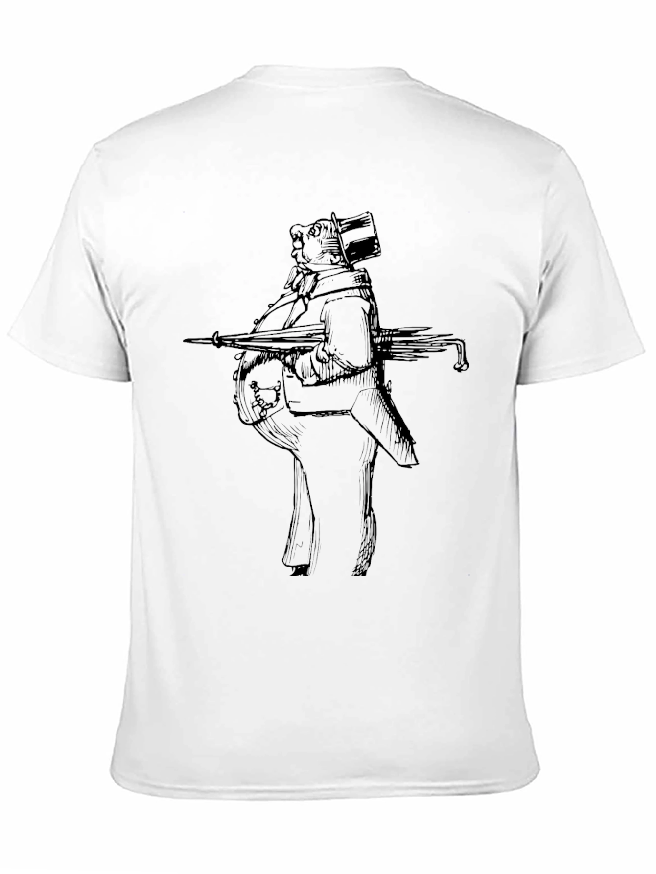 Whimsical Animal Illustration Tee