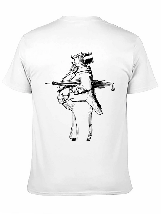 Whimsical Animal Illustration Tee