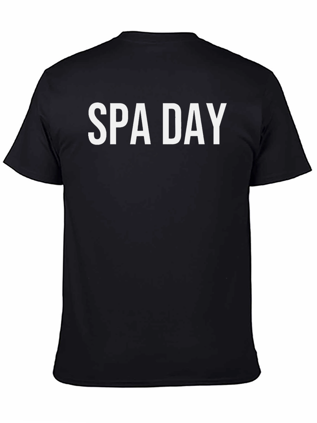 Spa Day Graphic Tee - Soft Cotton Comfort