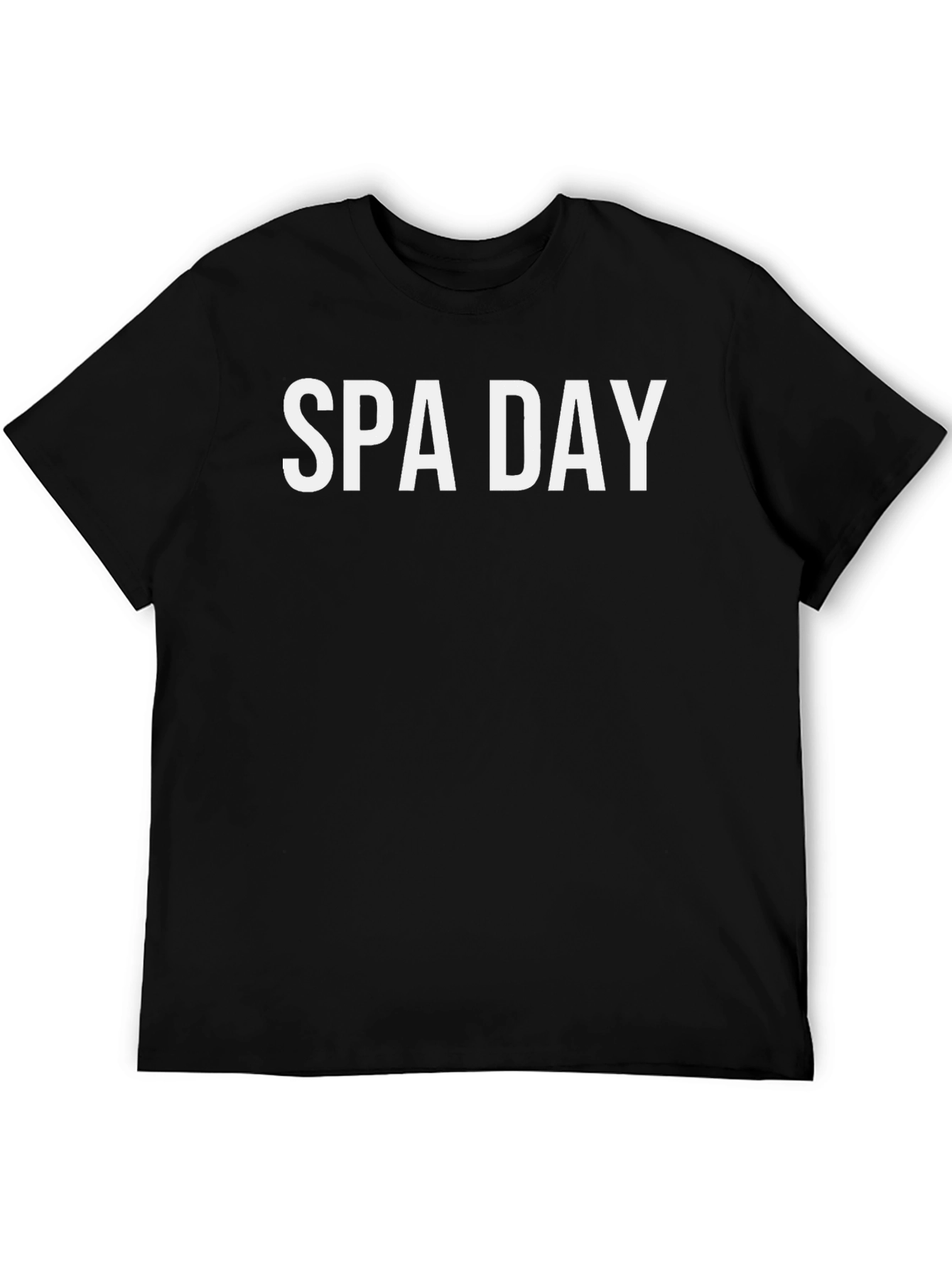 Spa Day Graphic Tee - Soft Cotton Comfort