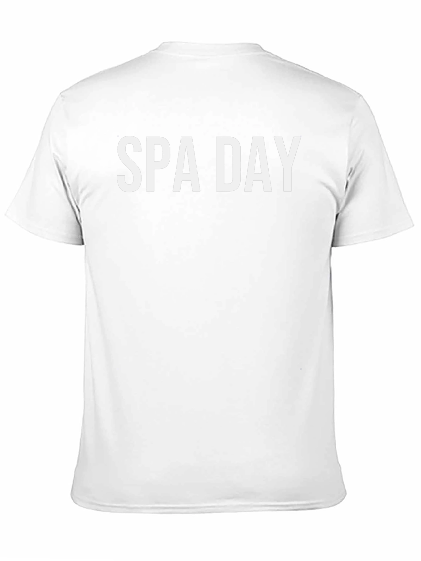 Spa Day Graphic Tee - Soft Cotton Comfort
