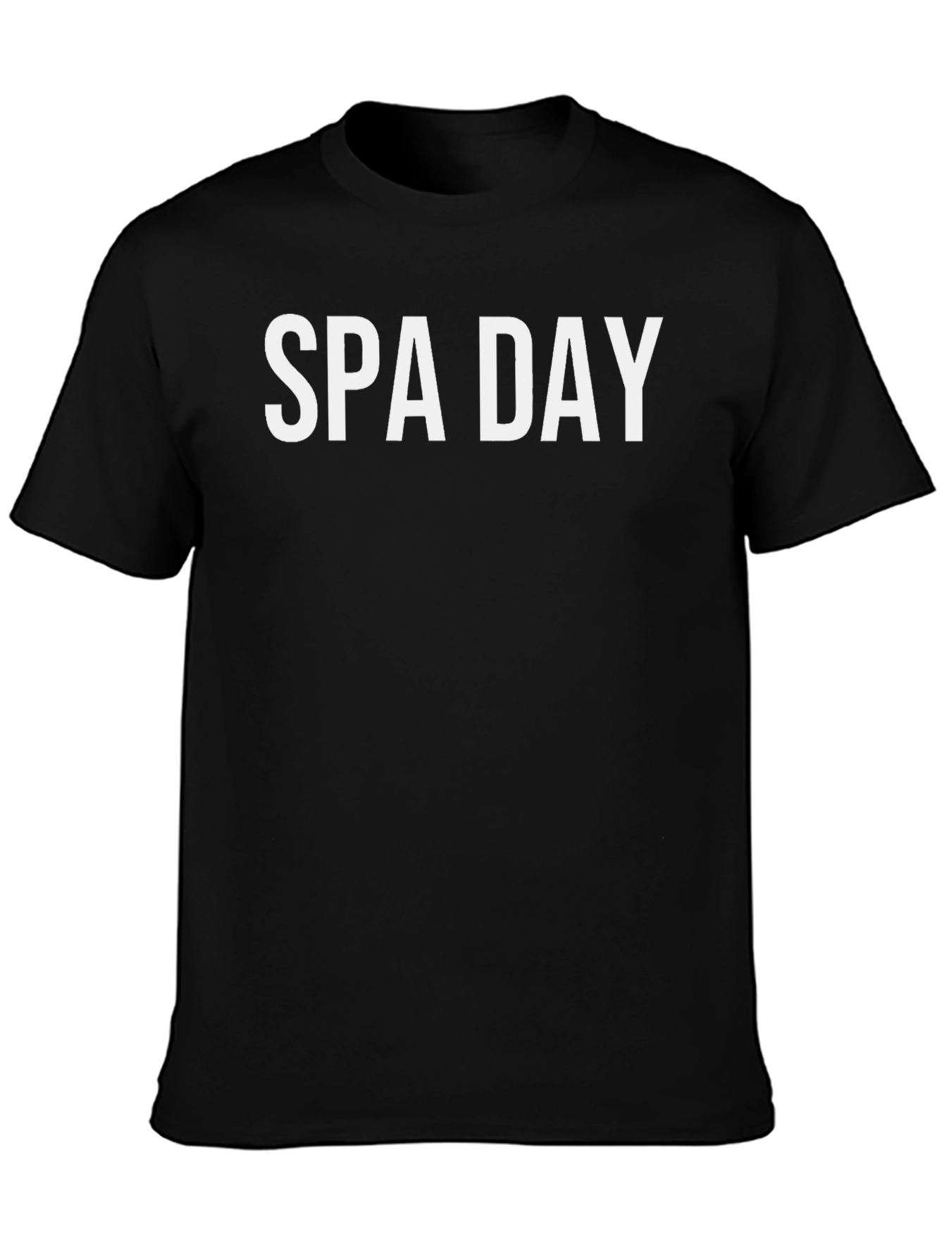 Spa Day Graphic Tee - Soft Cotton Comfort