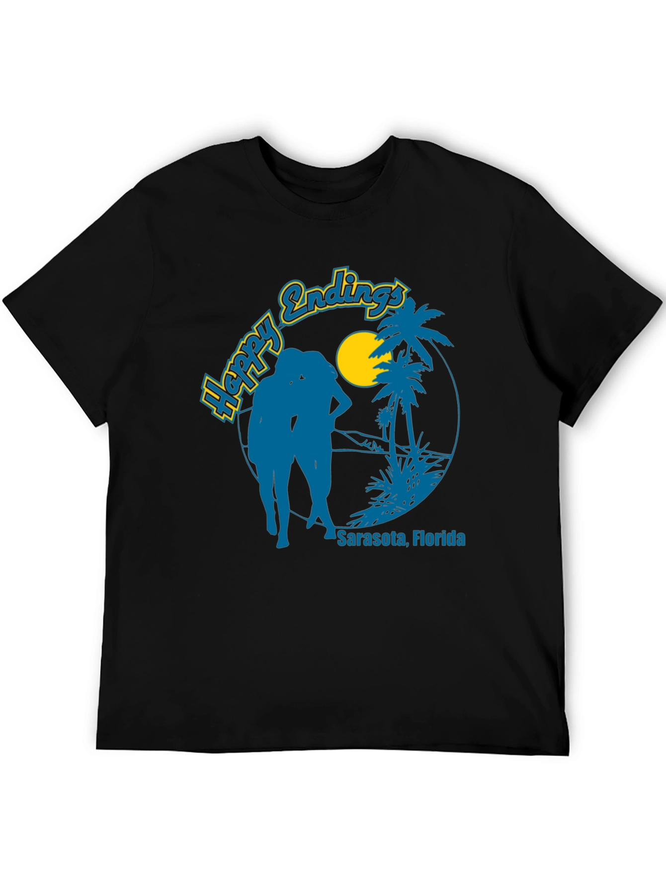 Happy Endings Sarasota Graphic T-Shirt
