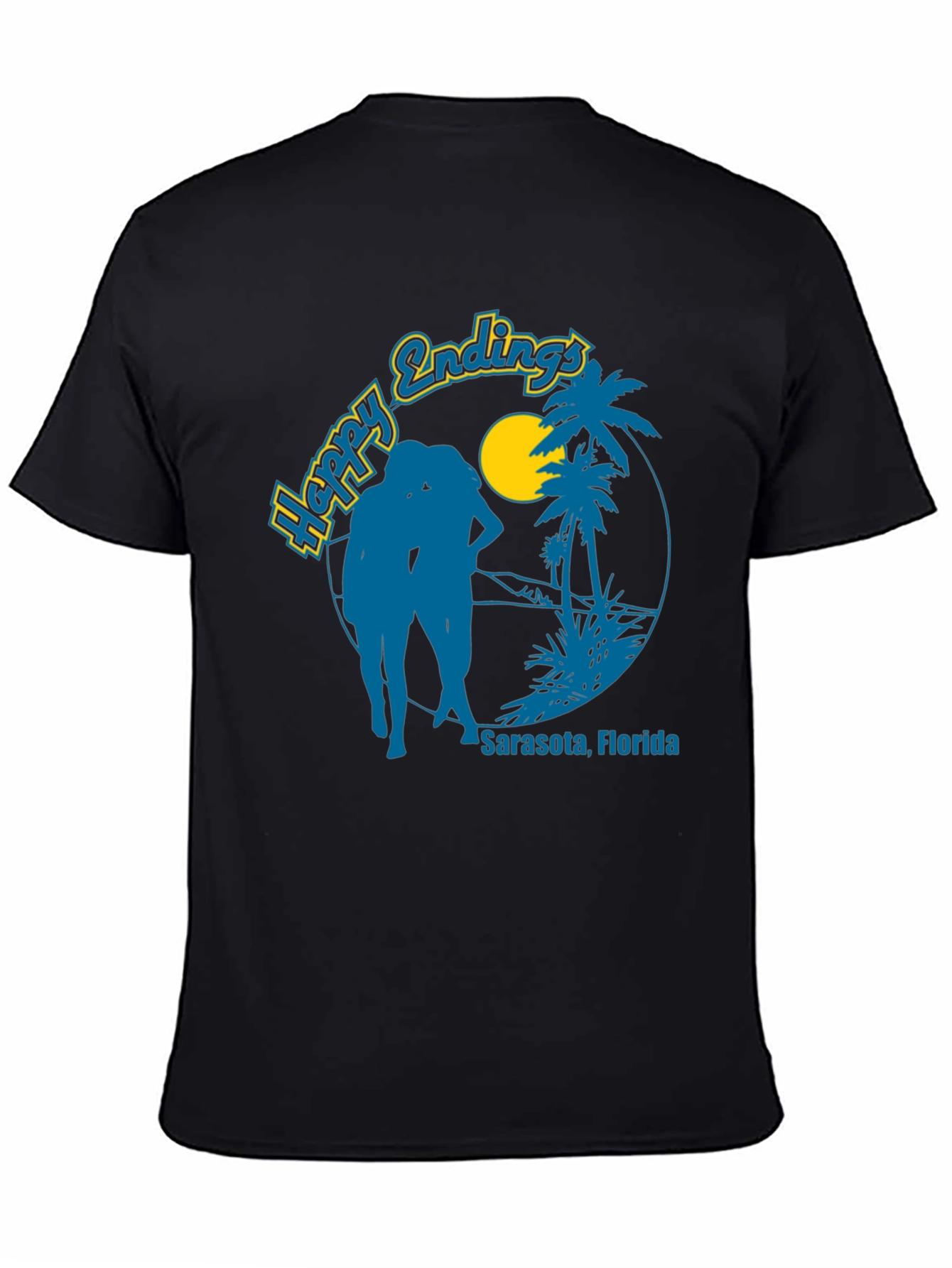 Happy Endings Sarasota Graphic T-Shirt