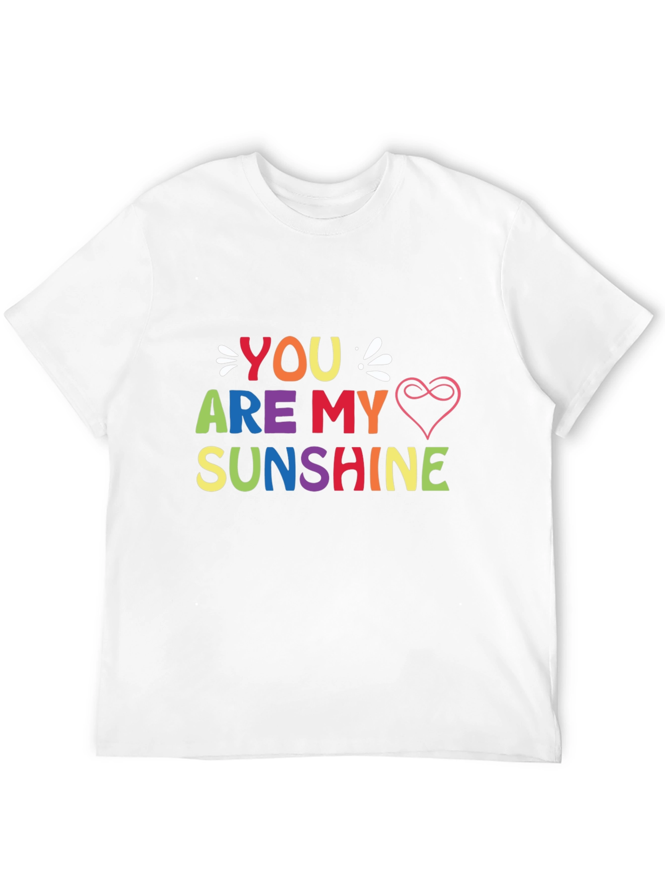 You Are My Sunshine Graphic Tee - Black