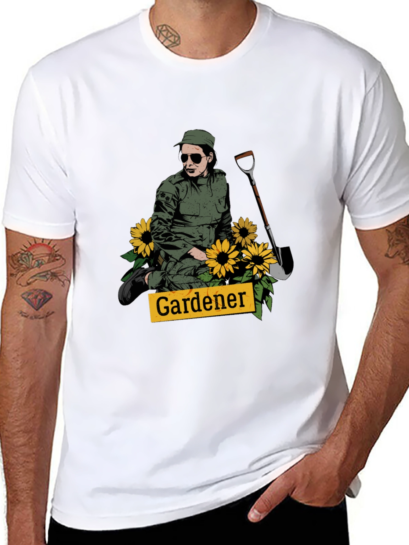 Gardener T-Shirt - Quirky Graphic Tee