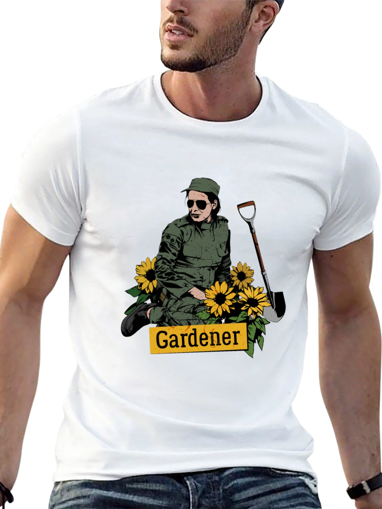 Gardener T-Shirt - Quirky Graphic Tee