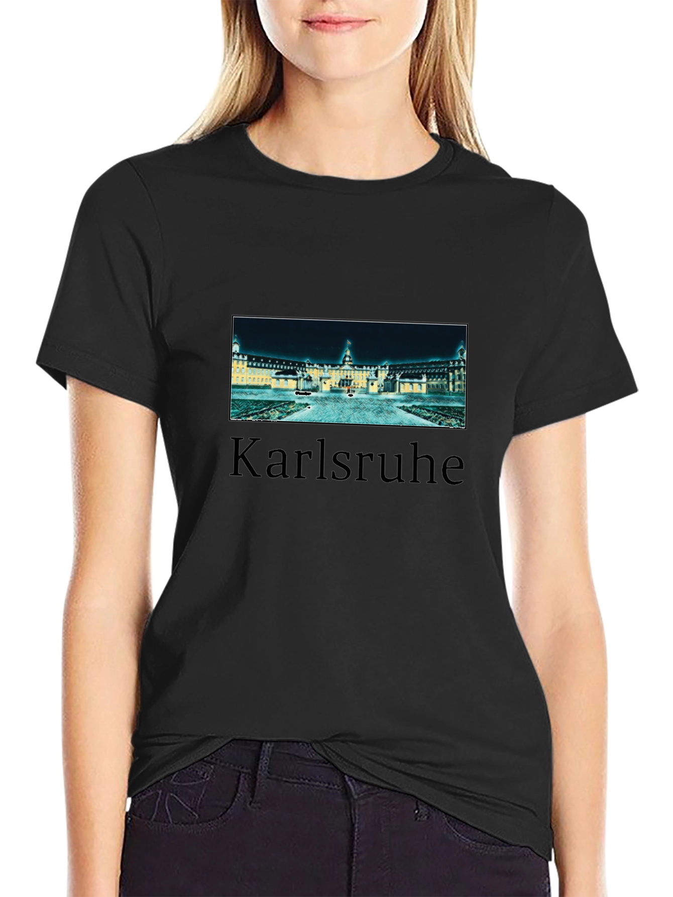 Karlsruhe T-Shirt - Mens Black Tee