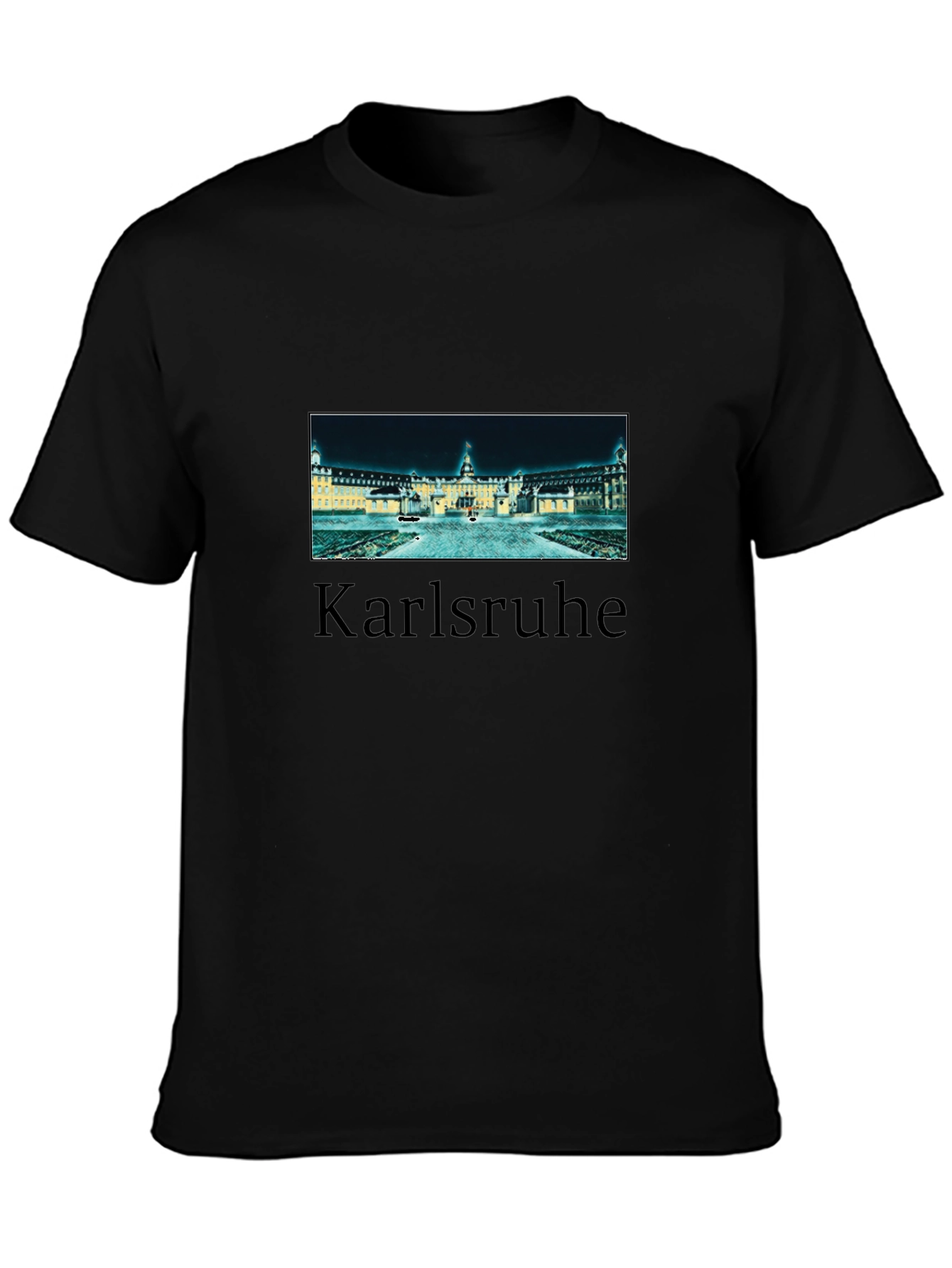 Karlsruhe T-Shirt - Mens Black Tee