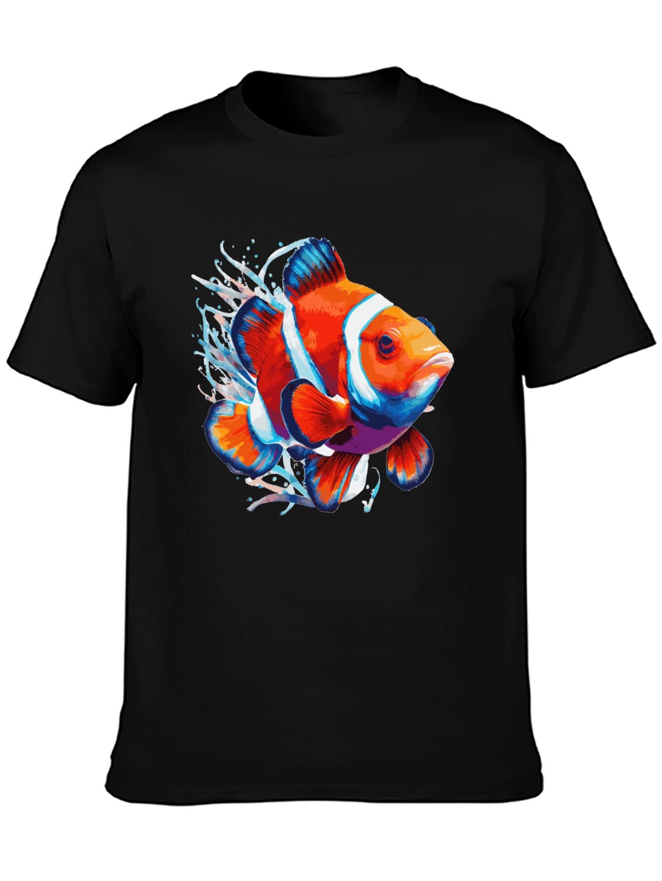 Clownfish Graphic Tee - Bold Aquatic Style